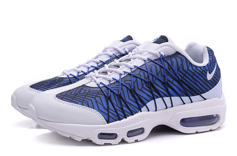 Women Nike Air Max 95 20th Blue White Shoes